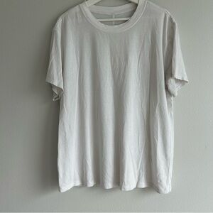 Classic White Lululemon T-Shirt